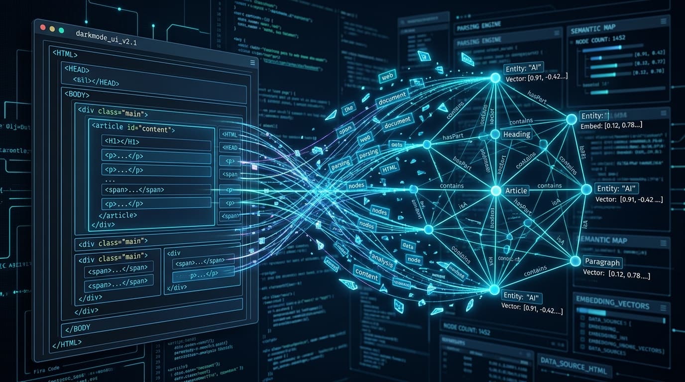 How AI Models Digest Your Web Content: From DOM Tree to LLM Prompt