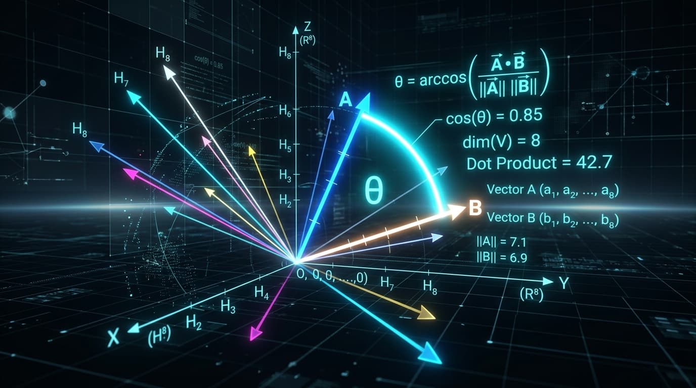 The Math Behind AI Search: Demystifying Cosine Similarity